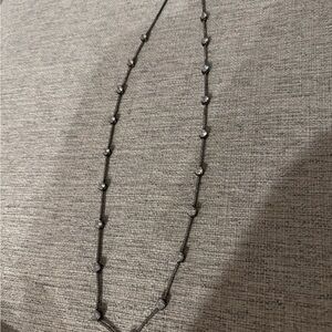 Kate Spade Silver Crystal Necklace